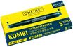 Lot de 5 cartouches d'encre bleue Kombi Online