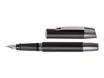 Online Campus - Stylo plume - encre bleue - 0.5 mm - corps noir