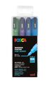 Posca - Pack de 4 marqueurs peinture - pointe fine