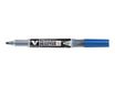 Pilot V BOARD MASTER S - Marqueur effaçable - pointe extra fine - bleu