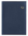 Agenda Lima Omega - 1 semaine sur 2 pages - 21 x 29 cm - bleu - Brepols