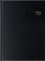 Agenda Santex Bremax - 1 jour par page - 21 x 29 cm - noir - Brepols