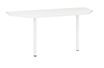 Extension demi-lune pour bureau SUNDAY - Blanc