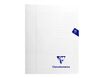 Clairefontaine Mimesys - Cahier polypro 17 x 22 cm - 96 pages - grands carreaux (Seyes) - transparent