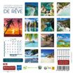 Calendrier illustré BOUCHUT 15 x 15 cm DESTINATIONS DE REVE Pefc 70 %
