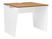 Bureau YES ! - 140 cm - Pieds panneaux - Merisier