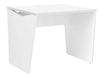 Bureau YES ! - 140 cm - Pieds panneaux - Blanc
