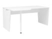 Bureau compact 90° à gauche YES ! - 160 cm - Pieds panneaux fixes - Blanc