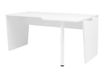 Bureau compact 90° à droite YES ! - 160 cm - Pieds panneaux fixes - Blanc