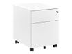 Caisson mobile ARPE/SUNDAY - Profondeur 54 cm - 2 tiroirs - métal laqué blanc