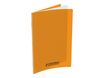 Conquérant Classique - Cahier polypro 24 x 32 cm - 48 pages - grands carreaux (Seyes) - orange
