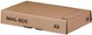 Boîte postale d'expédition format XS - 24,5 cm x 14,5 cm x 3,3 cm - kraft - Logistipack