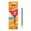 BIC 4 Couleurs - 2 Recharges pour stylo à bille - rouge - 1 mm
