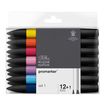 ProMarker - Pack de 13 marqueurs double pointe - assortis set 1