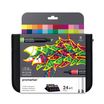 ProMarker - Pack de 24 marqueurs double pointe - assortiment étudiant