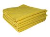 De Witte Tricot Soft - 5 chiffons microfibres 40 x 40 cm - jaune