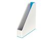 Leitz WOW - Porte-revues blanc/bleu