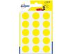 Avery - 90 Pastilles adhésives - jaune - diamètre 19 mm