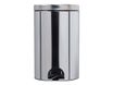Rossignol SANELIA - Poubelle à pédale - 20 L - acier inoxydable