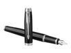 Parker IM - Stylo plume noir CT - pointe moyenne