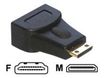 MCL Samar - adaptateur HDMI type A (F) vers mini HDMI type C (M)