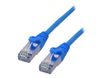 MCL Samar - câble réseau RJ45 CAT 6 F/UTP - 2 m - bleu
