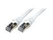 MCL Samar - câble réseau RJ45 CAT 6 F/UTP - 10 m - blanc
