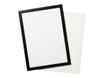 Durable Duraframe Grip -  Cadre d'affichage auto-agrippant - A4 - noir - pour surfaces en tissu