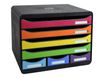 Exacompta Store-Box - Module de classement à l'italienne 7 tiroirs - arlequin