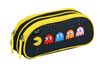 Quo Vadis - Trousse scolaire - Rectangle - Pac man - Toile (polyester) - 2 compartiment(s)