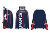 PSG Sac à dos à roulettes 2 compartiments Quo Vadis