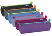 Fourre-tout rond zip couleurs oxford fancy assorti- Hamelin