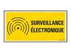 Pickup - Panneau de signalisation - 300 x 150 mm - Surveillance électronique