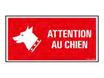 Pickup - Panneau de signalisation - 300 x 150 mm - Attention au chien