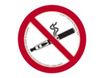 Pickup - Panneau de signalisation - 180 mm - Interdiction de vapoter et de fumer
