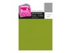 Pickup - Carton de lin - A4 (210 x 297 mm) - 215 g/m² - 10 feuilles - vert oasis
