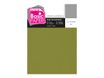 Pickup - Carton de lin - A4 (210 x 297 mm) - 215 g/m² - 10 feuilles - vert mousse