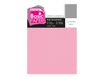Pickup - Carton de lin - A4 (210 x 297 mm) - 215 g/m² - 10 feuilles - rose clair