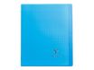 Clairefontaine Koverbook - Cahier polypro 17 x 22 cm - 48 pages - grands carreaux (Seyes) - disponible dans différentes couleurs