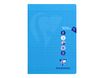 Clairefontaine Mimesys - Cahier polypro de travaux pratiques (TP) - A4 (21x29,7 cm) - 80 pages - grands carreaux (Seyes)/uni - disponible dans différentes couleurs