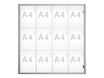 Maul Extraslim - Vitrine 12 A4 (923 x 880 mm)