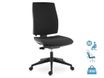 Fauteuil de bureau NOVE - accoudoirs en option - noir