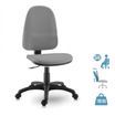 Fauteuil de bureau TORINO - accoudoirs en option - Gris