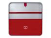 Armoire murale multiBox "Document Holder" - blanc/rouge