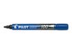 Pilot 100 - Marqueur permanent - pointe ogive - bleu
