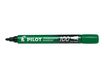 Pilot 100 - Marqueur permanent - pointe ogive - vert