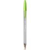 BIC Cristal Fun - Stylo à bille - vert anis - 0.6 mm