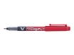 Pilot V Sign Pen - Pack de 12 feutres fins - rouge