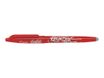 Pilot Frixion Ball - Pack de 12 rollers effaçables - 0,7 mm - rouge
