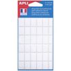 Apli Agipa - 210 Étiquettes adhésives blanches - 12 x 18 mm - réf 111906